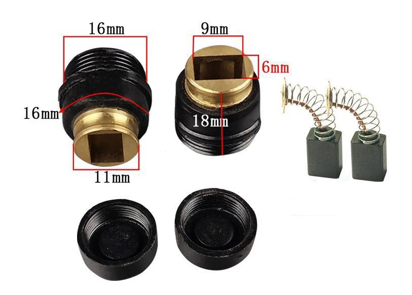 Power Tool Carbon Brush Holder 5 Power Tool Carbon Brush Holder 5